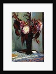 Chrysanthemums in a Vase by Jacques-Emile Blanche