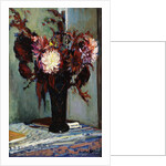 Chrysanthemums in a Vase by Jacques-Emile Blanche