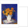 Marigolds in a White Vase, by James Bolivar Manson