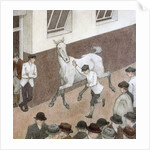 Showing the Paces, Aldridge's, c.1914 by Robert Polhill Bevan