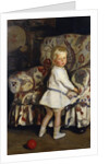Young Boy in an Interior, 1913 by Harrington Mann