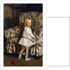 Young Boy in an Interior, 1913 by Harrington Mann