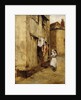 A Street in Newlyn by Walter Langley