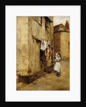 A Street in Newlyn by Walter Langley