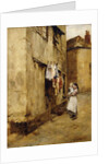 A Street in Newlyn by Walter Langley
