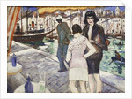 By the Quay by Christopher Richard Wynne Nevinson