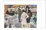 By the Quay by Christopher Richard Wynne Nevinson