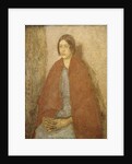 Young Woman in a Red Shawl, by Gwen John