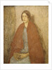 Young Woman in a Red Shawl, by Gwen John