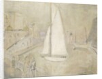 The White Yacht in Monte Carlo, 1926 by Christopher Wood