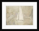 The White Yacht in Monte Carlo, 1926 by Christopher Wood
