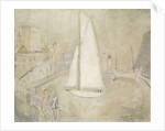 The White Yacht in Monte Carlo, 1926 by Christopher Wood