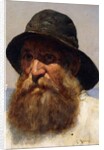 Portrait of a Fisherman, c.1895 by Edwin Harris