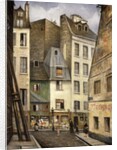 Rue St. Julien le Pauvre, Paris by Christopher Richard Wynne Nevinson