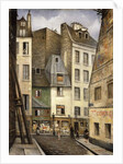 Rue St. Julien le Pauvre, Paris by Christopher Richard Wynne Nevinson