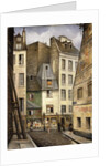 Rue St. Julien le Pauvre, Paris by Christopher Richard Wynne Nevinson