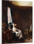 Reading by the Window, 1919 by Albert Chevallier Tayler