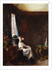 Reading by the Window, 1919 by Albert Chevallier Tayler