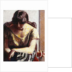 Seated Woman with Flowers; Femme Assise aux Fleurs by Roderic O'Conor