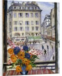 Autumn Bouquet; View from a Paris Window by Christopher Richard Wynne Nevinson