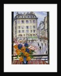 Autumn Bouquet; View from a Paris Window by Christopher Richard Wynne Nevinson