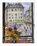 Autumn Bouquet; View from a Paris Window by Christopher Richard Wynne Nevinson