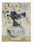 Daisies and Cornflowers in a Glass Bowl, 1927 by Christopher Wood