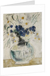 Daisies and Cornflowers in a Glass Bowl, 1927 by Christopher Wood