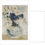 Daisies and Cornflowers in a Glass Bowl, 1927 by Christopher Wood