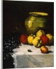 A Still Life with Apples and Grapes, by Germain Ribot