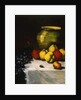 A Still Life with Apples and Grapes, by Germain Ribot
