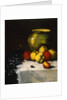 A Still Life with Apples and Grapes, by Germain Ribot