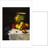 A Still Life with Apples and Grapes, by Germain Ribot