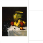A Still Life with Apples and Grapes, by Germain Ribot