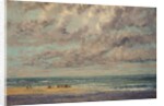 Marine - Les Equilleurs by Gustave Courbet