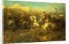 Arab Horsemen on the March by Adolf Schreyer