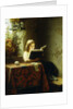 A Girl Reading; Das Lesende Madchen, 1871 by Johann Georg Meyer