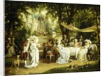 The Garden Party by Karl or Carl the Younger Schweninger