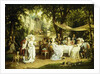 The Garden Party by Karl or Carl the Younger Schweninger