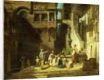 Laundry Women at the Well by Carl Spitzweg