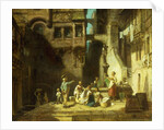 Laundry Women at the Well by Carl Spitzweg