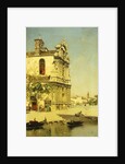 A View of Venice by Martin Rico y Ortega