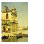 A View of Venice by Martin Rico y Ortega