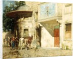 Outside the Mosque by Alberto Pasini