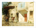 Outside the Mosque by Alberto Pasini