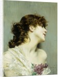 Profile of a Young Woman by Giovanni Boldini