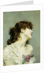 Profile of a Young Woman by Giovanni Boldini