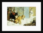 Playful Friends, 1892 by Charles van den Eycken