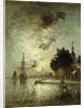 Moonlight; Clair de Lune, 1886 by Johan-Barthold Jongkind