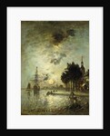 Moonlight; Clair de Lune, 1886 by Johan-Barthold Jongkind